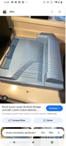 Conjunto da unidade de transferência de ponte Ricoh mp2050(leia o anúncio)