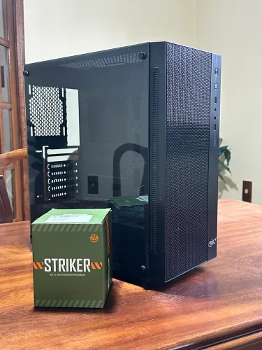Gabinete DeepCool Matrexx 55 Mesh + Kit 5 Fans RGB