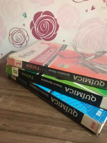 Coleção Feltre completa, livros incluem exercícios resolvidos. Vendo individualmente.