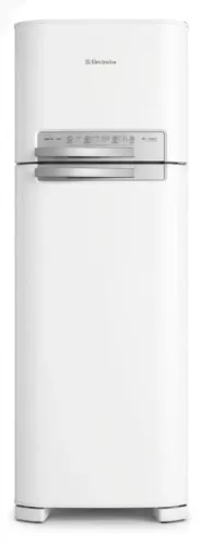 Geladeira Electrolux Duplex Frost Free de 430 Litros, modelo DFN50 Celebrate Blue Touch.