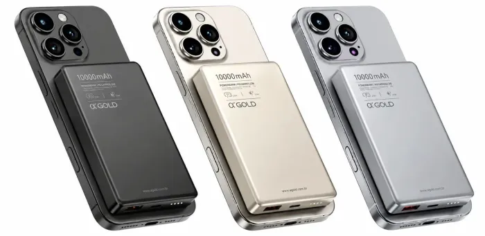 Power Bank Magnético 10.000mAh A'Gold Pro BTE-98