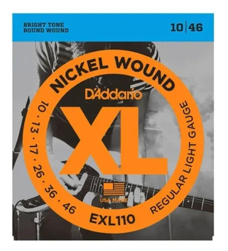 Cordas para Guitarra Daddario EXL110