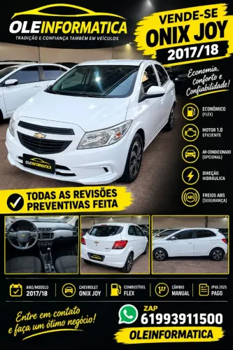 Chevrolet Onix JOY Hatch 1.0 8V Flex Mec. 4P 2018
