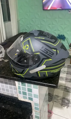 Capacete ls2 Ff808 stream 2 monocolor com óculos