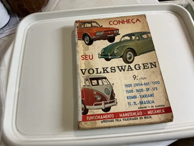 Livro conheça seu volkswagen