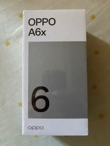 Smartphone OPPO A6x 128GB 4gb RAM Tela HD+ de 6,75? NFC Lacrado 799,00