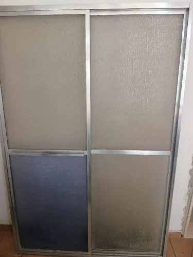 Fechamento de box com 1,20cm x 1,80cm