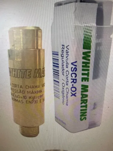 Válvula seca corta chama VSCR-OX