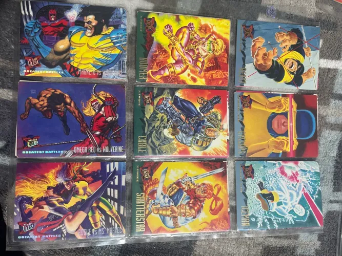 90 Cards X-Man 1994 Raridade