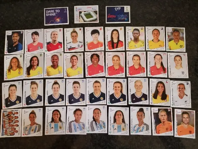 39 figurinhas Copa do Mundo feminina França 2019
