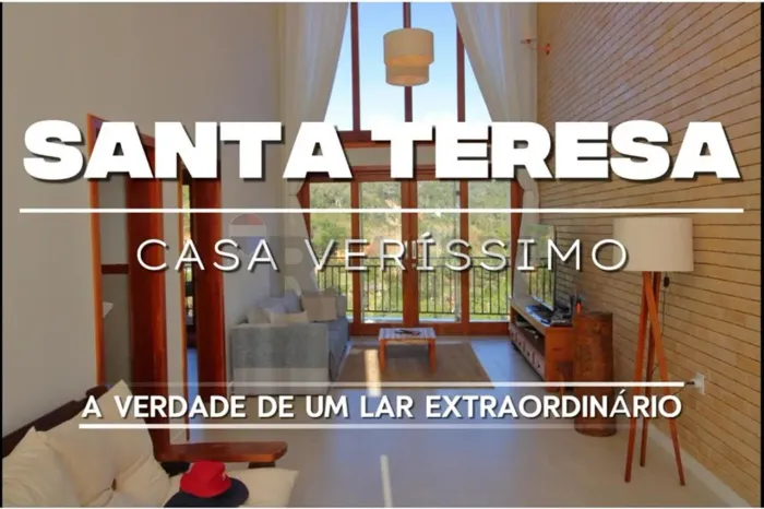 Santa Teresa | Casa Duplex | 370 m² de área construída | Lote amplo de 750 m² | Vista perm