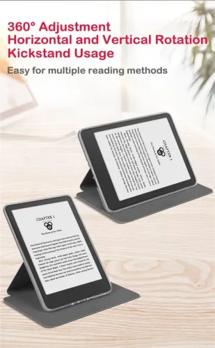 Capa protetora para Kindle com suporte