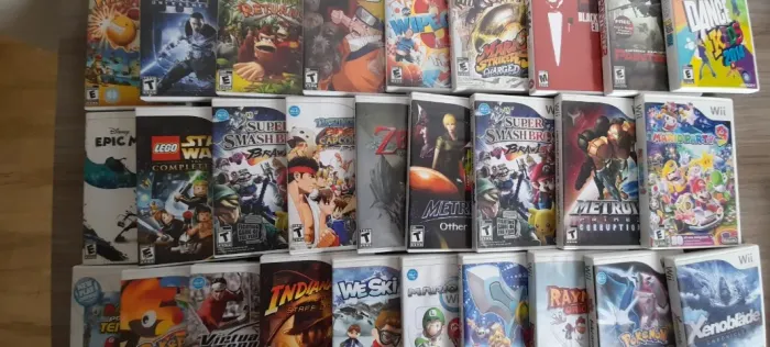 Lote de Jogos Wii