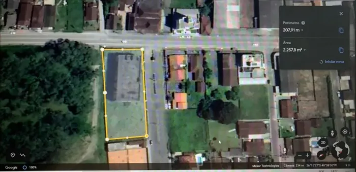 Terreno Comercial na Região Central de São Francisco do Sul