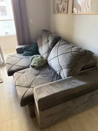 Sofa retrátil - pequenos detalhes 