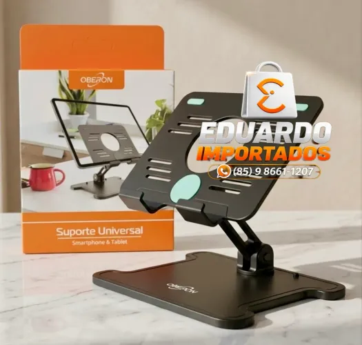 Suporte para Tablet e Celular, Resistente Universal Ajustável