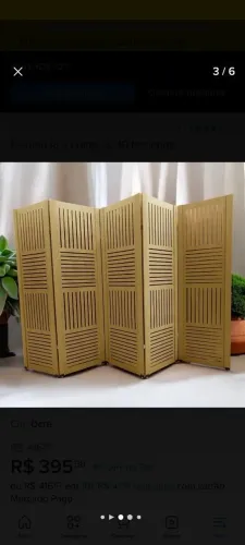 Biombo mdf