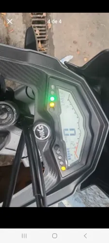 Vendo dafra nh 300 abs, moto zero com apenas 27 mil km
