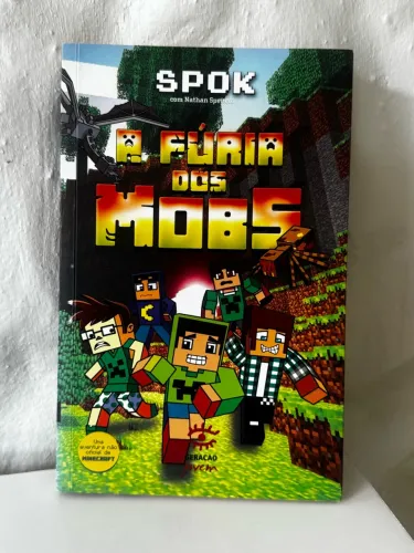 Livro A Fúria dos Mobs 2: A Grande Batalha no Nether - Spok