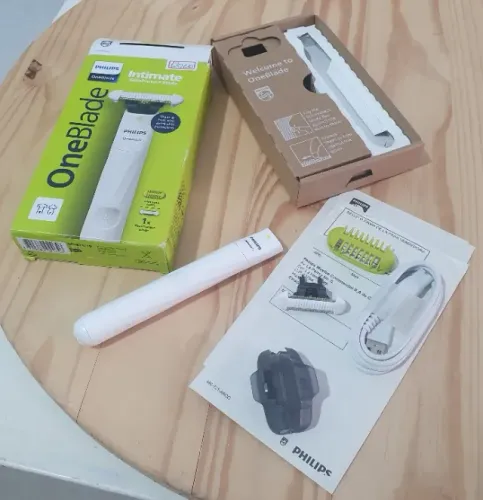 Aparador intimo Oneblade Intimate Qp1924/10 Branco