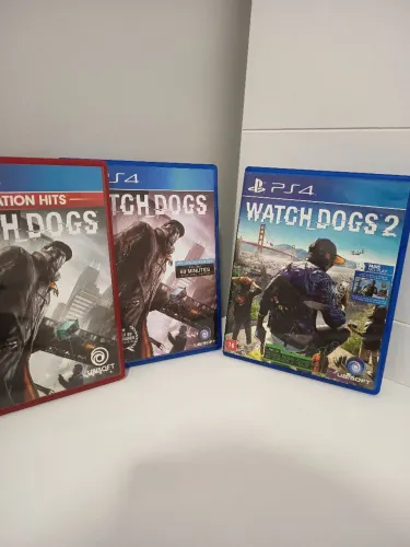 Coleção Watch Dogs 1 e 2 PS4 e PS5