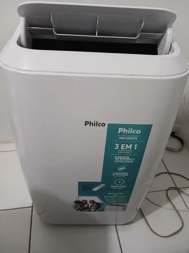 Vendo Ar-condicionado portátil Philco 12mil btus