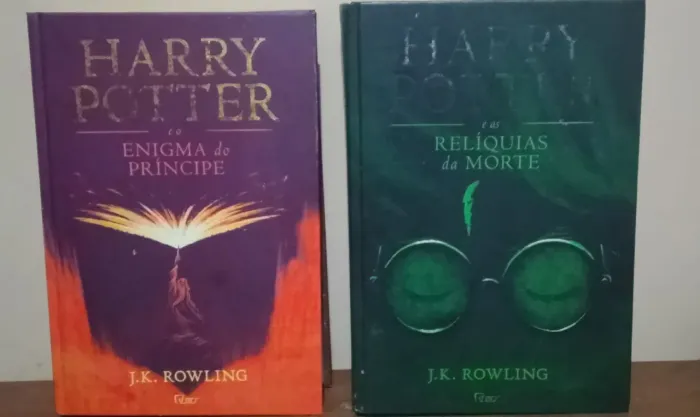 Livros do Harry Potter capa dura 
