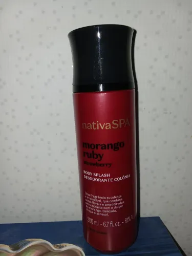 Bodysplash Morango Ruby - O Boticário- NOVO
