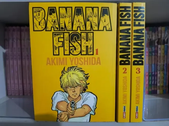 Mangás Banana Fish Vols. 1 ao 3 (Em ótimas condições) Editora Panini, EDIÇÕES BIG