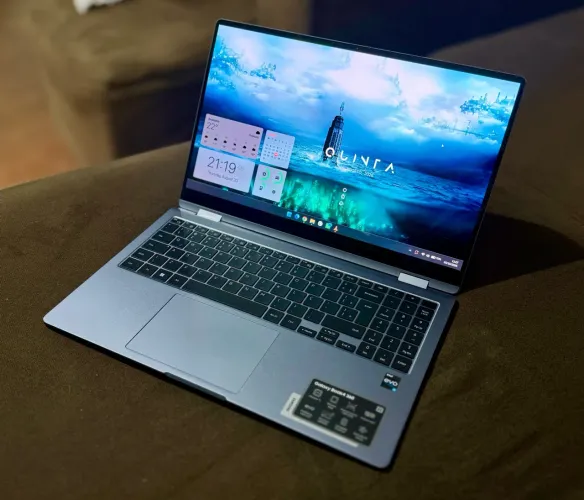 Notebook Samsung Galaxy Book4 360, 16gb, intel Core 15, 512gb