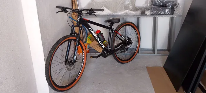 Bicicleta Absoluto Nero 4 Tamanho M 27 Marchas,Troco em Celulares