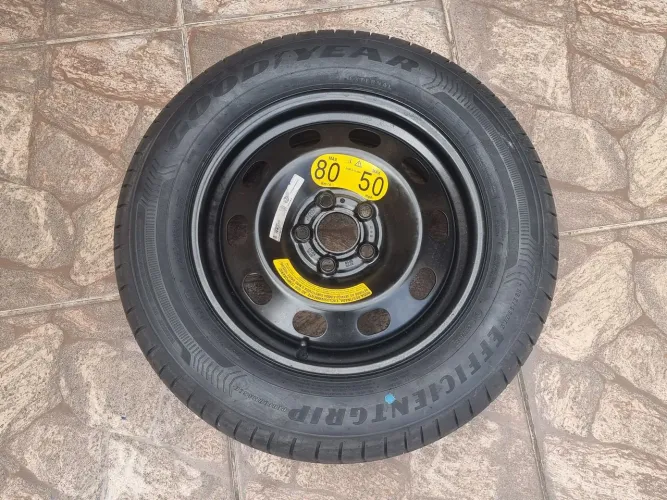 Estepe Original Vw Nivus & T-cross Pneu 195 65 15 Goodyear