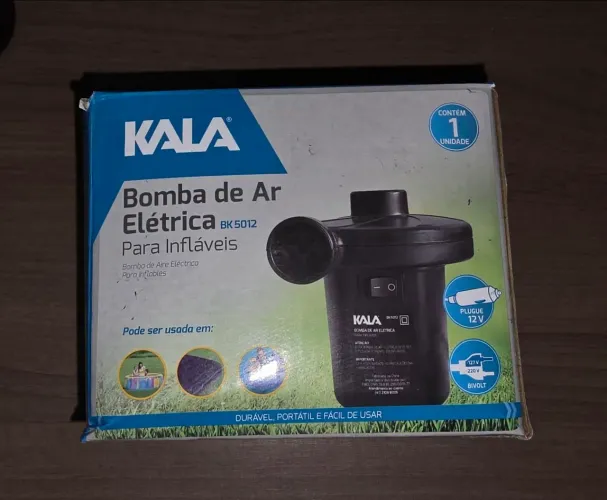 Bomba de Ar Elétrica Bivolt Kala
