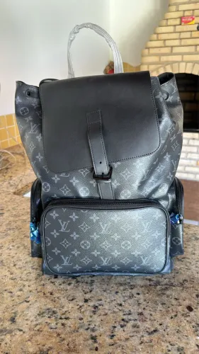 Mochila Louis Vuitton Discovery Backpack Monogram Eclipse - Excelente Estado