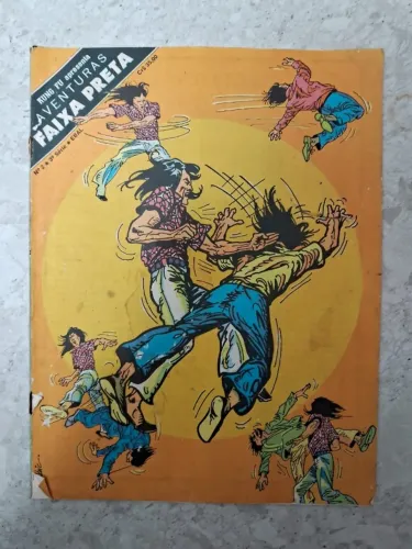 Livro HQ Aventuras Faixa Preta - No 2 - 3a Série Brasil América