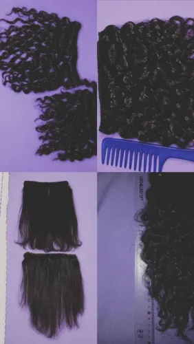 Alomgam em tela de cabelo humano de tic-tac
