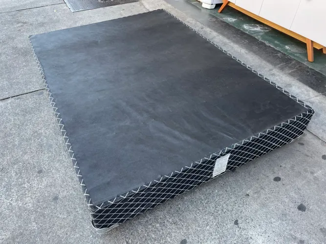 Cama Box Casal Preta