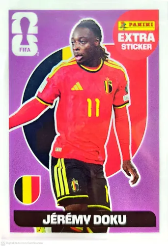 Figurinha Legend Copa 2026 Jeremy Doku