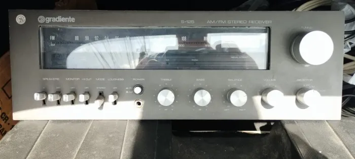Aparelho de som Receiver Gradiente S125