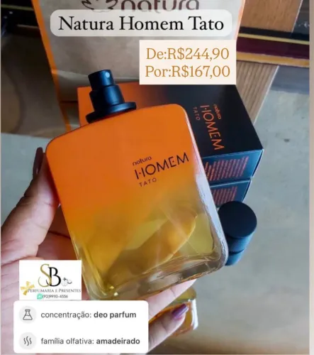 Natura Homem Tato