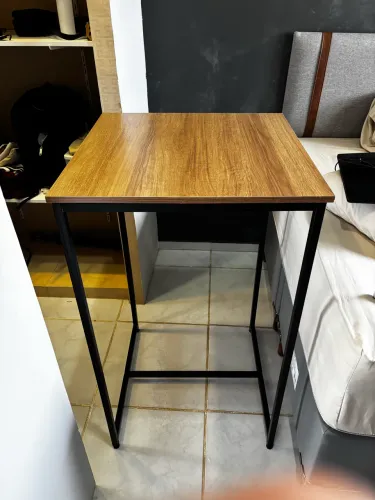 Mesa alta bistrô 60cm X 60cm X 100cm