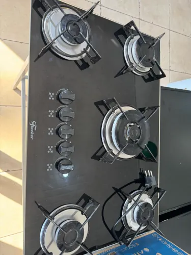 Cooktop fisher semi novo
