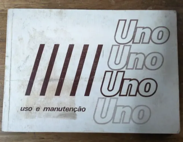 MANUAL DO PROPRIETÁRIO FIAT UNO ANTIGO 