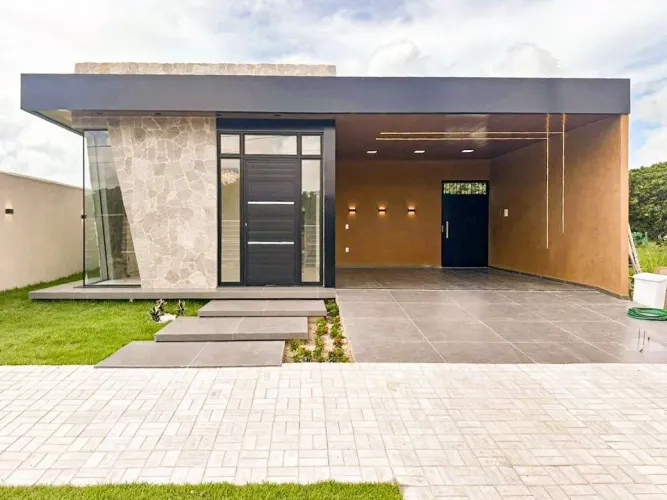 Casa Plana no Reserva Terra Brasilis - Eusébio,