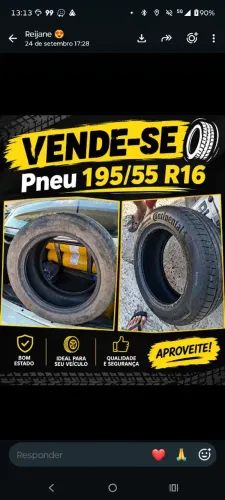 VENDE SE PNEUS ARO 16