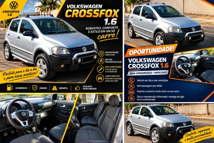 Volkswagen Crossfox 1.6 MI Total Flex 8V 5P 2005