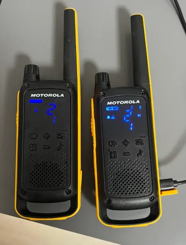 Par de rádios comunicadores Motorola Talkabout T470 original