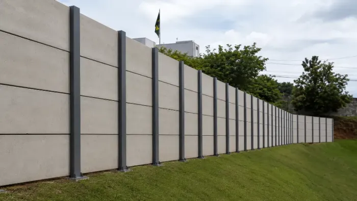 Muro desmontável 