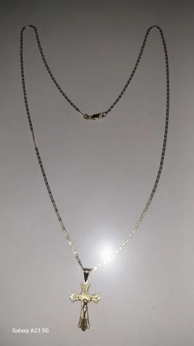 Cordao + pingente ouro 18
