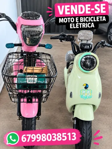 Moto e bicicleta elétrica